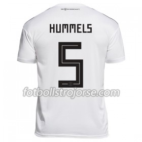 Tyskland Matchtröjor Hummels 5 Hemma Fotbollströja VM 2018